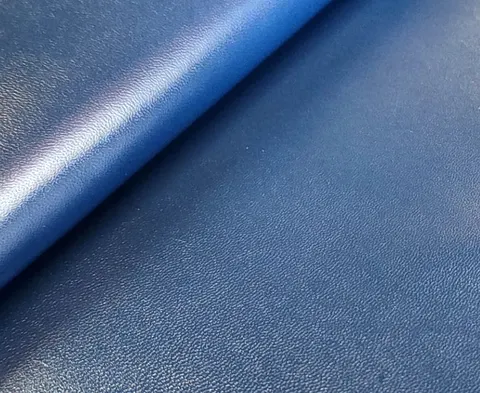 Skóra kozia Denim Blue, gr. 0.6-0.8 mm