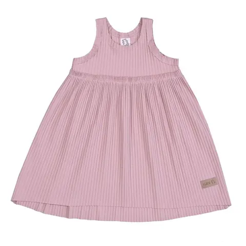 Sukienka na ramiączkach dress SUMMER pink (mama&córka)