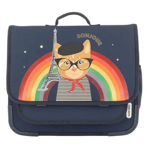 Tornister 6-12 lat Schoolbag Paris LARGE Paris Cat | Jack Piers