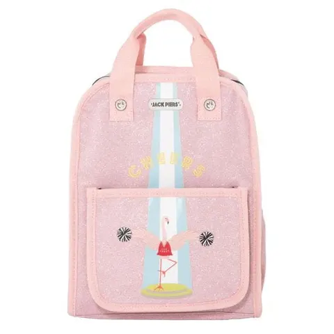Plecak 6-12 lat Backpack Amsterdam MEDIUM Flamingo | Jack Piers