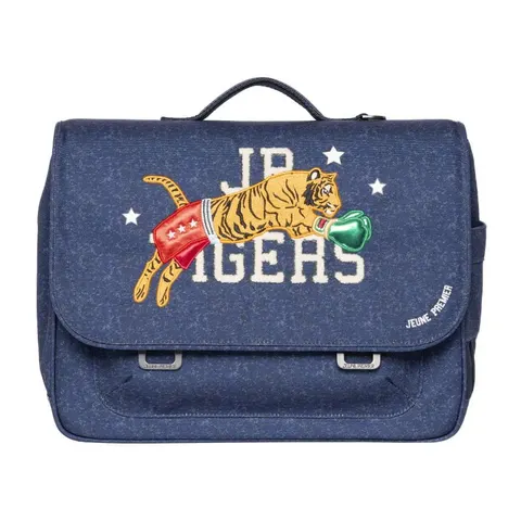 Tornister 6-8 lat It Bag MIDI Boxing Tiger (Navy mélange) | Jeune Premier