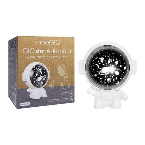 GIOstar Astronaut - Projektor z pozytywką dla dzieci / innoGIO