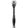 RICHMANN EXCLUSIVE GRZECHOTKA 1/4" CZARNA EXCLUSIVE 45 ZĘBÓW C8412