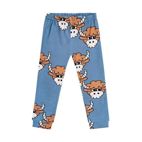 Piżama dół BYK NIEBIESKI - BULL BLUE / PYJAMAS BOTTOM