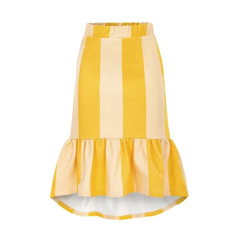 Długa spódnica PASKI ŻÓŁTE - STRIPES YELLOW / LONG SKIRT