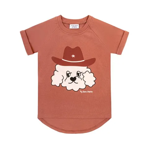 T-Shirt SZERYF BRĄZOWY - SHERIFF BROWN / T-SHIRT