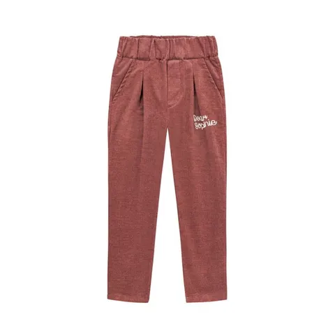 Spodnie sztruksy BRĄZOWE - BROWN / CORDUROY PANTS