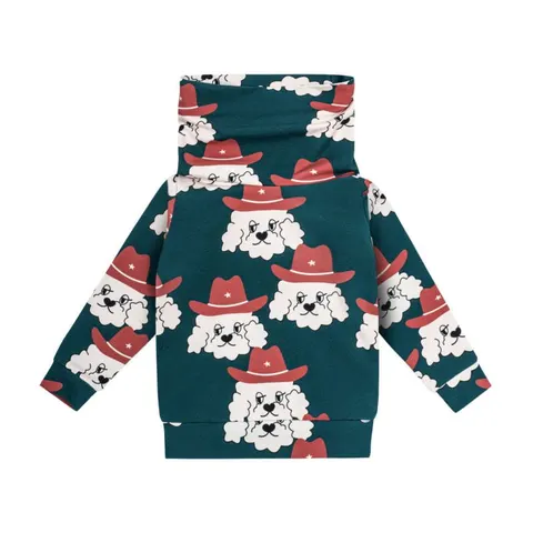 Bluza komin SZERYF ZIELONY - SHERIFF GREEN / SNOOD SWEATSHIRT