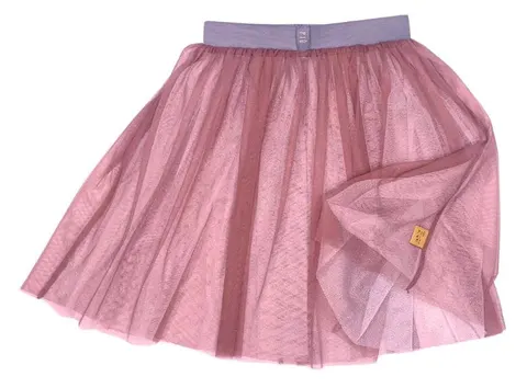 Spódniczka dwustronna 210A-24 TULLE SKIRT - PINK &