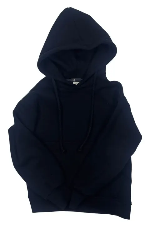 Bluza 253-24 HOODIE WINTER PIU / BLACK