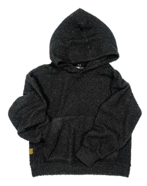 Bluza 259-24 HOODIE BOUCLE / BLACK
