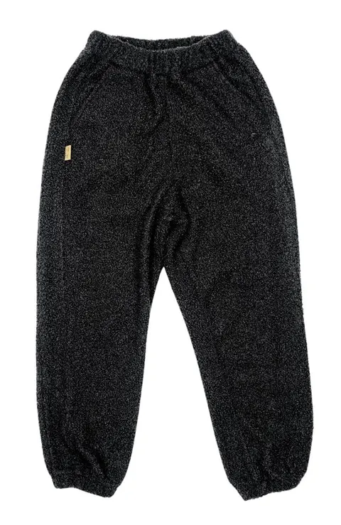 Spodnie 265-24 TROUSERS BOUCLE / BLACK
