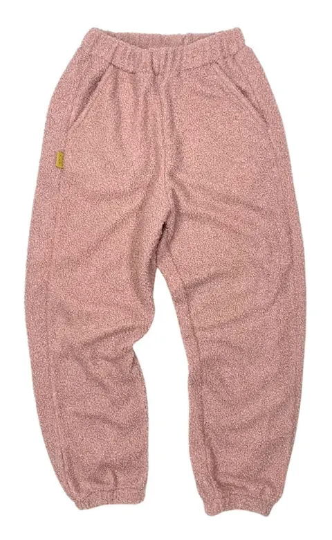 Spodnie 268-24 TROUSERS BOUCLE / PINK