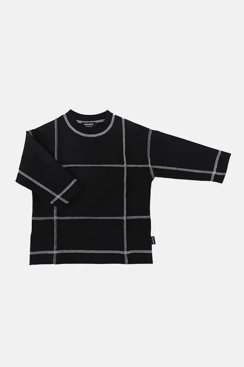 Bluzka BLACK REVERSED LONGSLEEVE