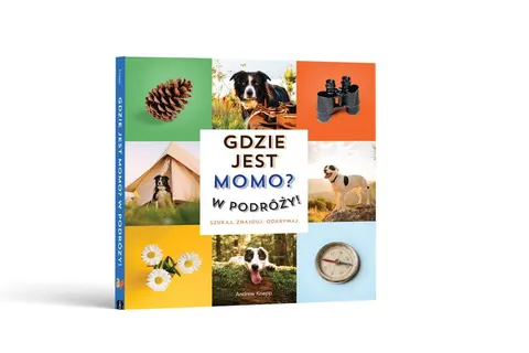 Książka dla dzieci Gdzie jest Momo? W podróży! 0 m+ Api Papi