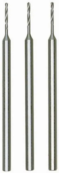 Wiertła ze stali wolframowo-wanadowej 0,8mm [3szt.] PROXXON