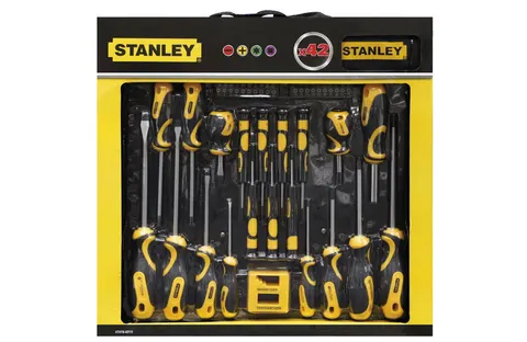 STANLEY ZESTAW WKRĘTAKÓW 42 SZTUKI + TORBA 62-113