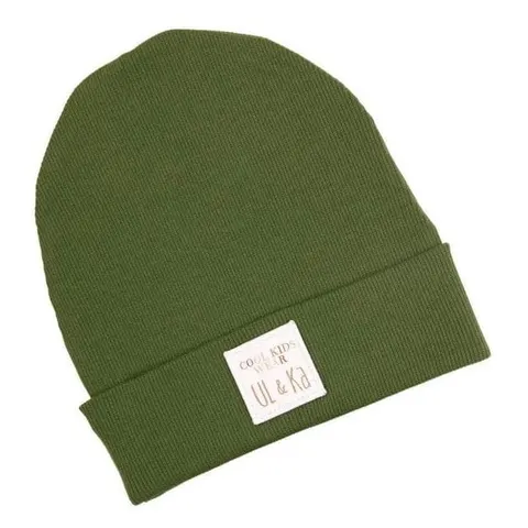 Czapka prążkowana KHAKI LINE