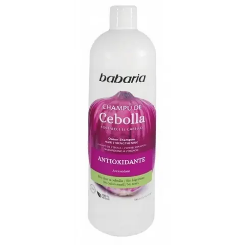 BABARIA Cebulowy szampon do włosów, 600 ml