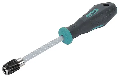WOLFCRAFT WKRĘTAK RĘCZNY DO BITÓW 1/4" MAGNETYCZNY WF8725000