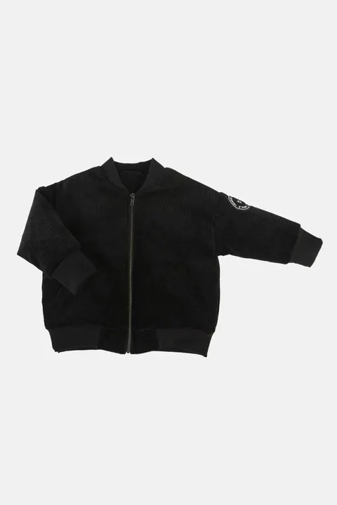 Kurtka BLACK TERRY BOMBER JACKET
