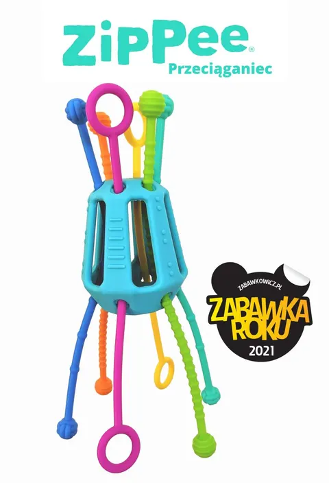 Przeciąganiec Zippee Zabawka sensoryczna 18 m+ Mobi ZIP1