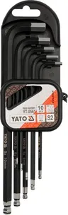 Zestaw kluczy imbusowych 10szt. YATO YT-0561