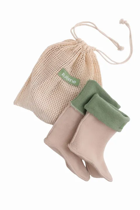 Ocieplacze do kaloszy mudme Sage Green ZIELONE polarowe