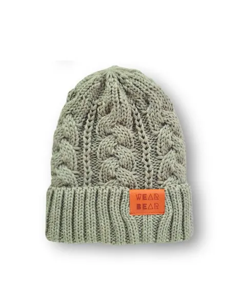 Czapka MERINO light green WARKOCZYK