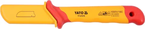 YATO IZOLOWANY NÓŻ DLA ELEKTRYKÓW 50X180MM VDE YT-21210