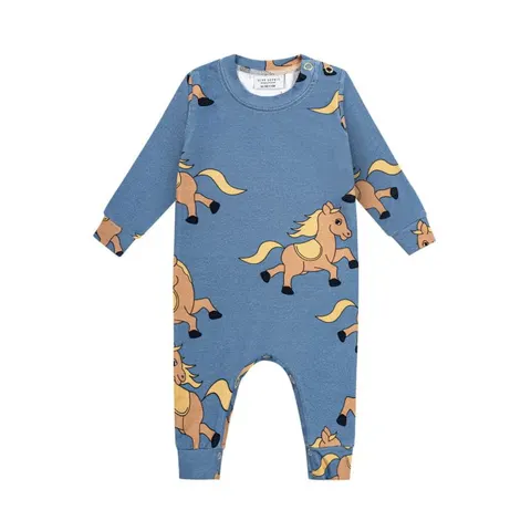 Romper KONIK NIEBIESKI - HORSE BLUE / ROMPER