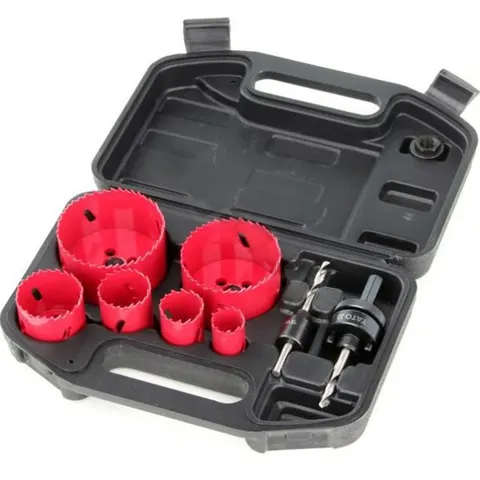 YATO 22-73MM ZESTAW OTWORNIC 8SZT. YT-3380