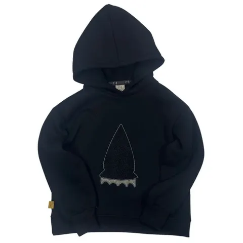 Bluza 256-24 HOODIE GALAXY WINTER / ROCKET - BLACK