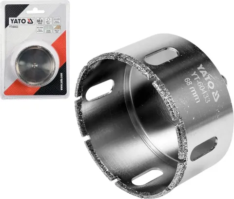 Wiertło koronowe do gresu 68mm YATO YT-60433