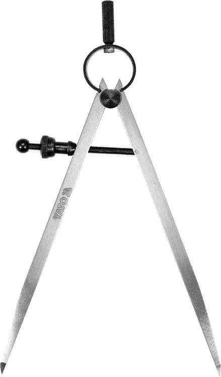YATO CYRKIEL 150 MM ZE SPRĘŻYNĄ I ŚRUBĄ YT-72106
