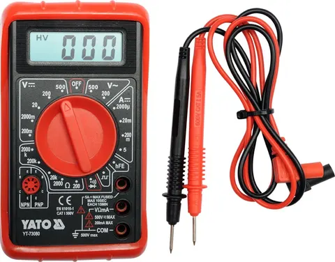YATO MULTIMETR/MIERNIK CYFROWY YT-73080