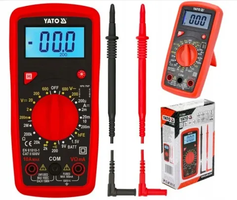 YATO WIELOFUNKCYJNY MIERNIK CYFROWY YT-73081