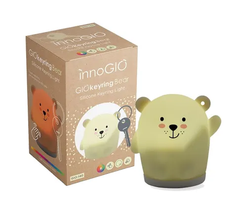 GIOkeyrings Bear silikonowy świecący breloczek / InnoGIO