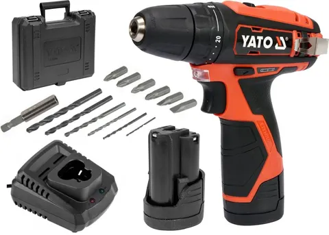 YATO WIERTARKO-WKRĘTARKA 12V, 30Nm, 1x2,0Ah YT-82901
