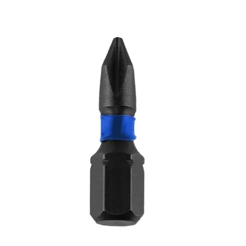 Końcówki wkrętakowe udarowe Phillips PH2 x 25mm 10szt bity Dedra
