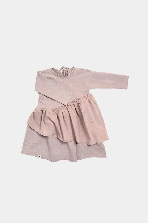 Sukienka 308 WAVE DRESS FROSTY PINK