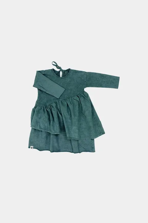 Sukienka 309 WAVE DRESS GREEN