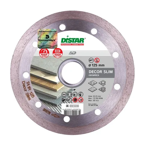 DISTAR Tarcza Decor Slim 125mm