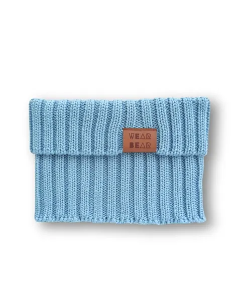 Komin MERINO light blue ŚCIĄGACZ