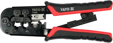 YATO SZCZYPCE DO ZACISKANIA WTYCZEK TEL. I SIECIOWYCH RJ45 RJ11, YT-22442