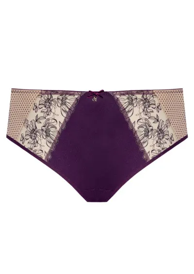 Samanta - Figi Silvia B400 bakłażanowy 3XL Fioletowy