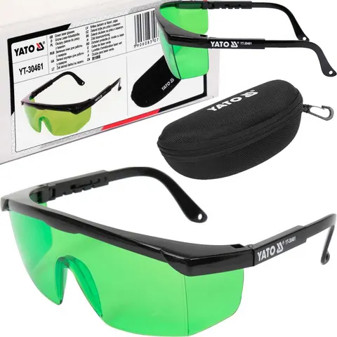 YATO OKULARY ZIELONE DO PRACY Z LASEREM, YT-30461