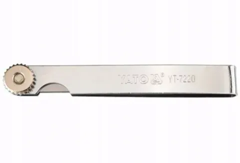 YATO SZCZELINOMIERZ 100MM 17 LISTKÓW YT-7220
