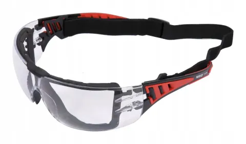 YATO OKULARY OCHRONNE BEZBARWNE Z PASKIEM YT-73700