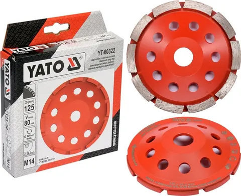 Tarcza do szlifowania betonu 125mm YATO YT-60322